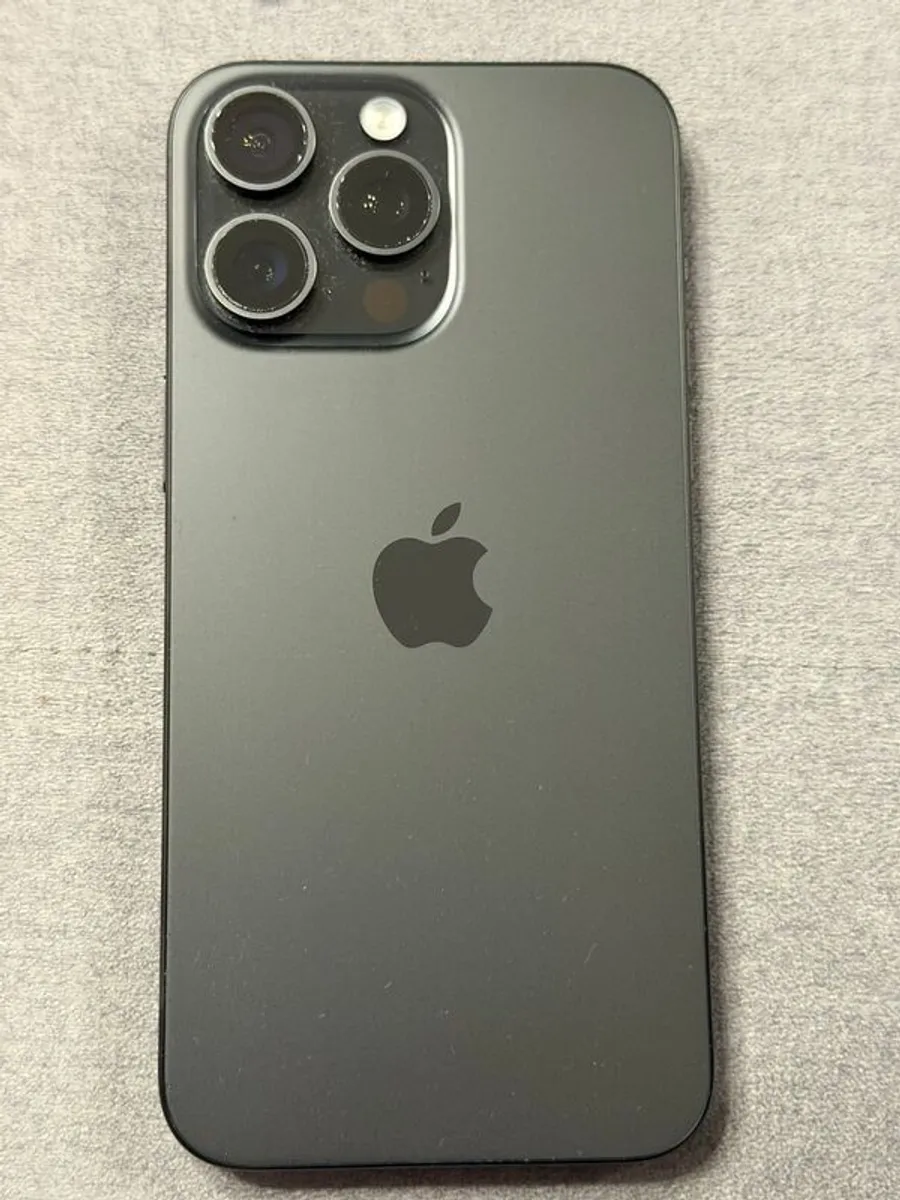 iPhone 15 Pro Max Black 256GB Perfect Condition - Image 1