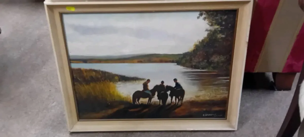 Original Oil Signed Painting - Image 1
