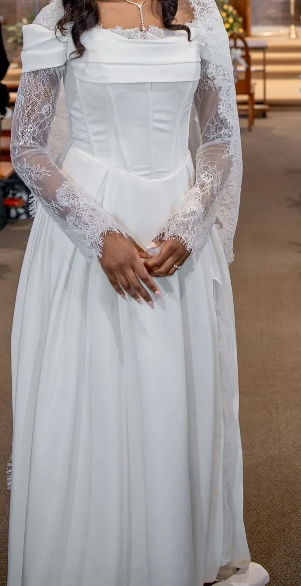Custom-Made Wedding Dress - Image 2
