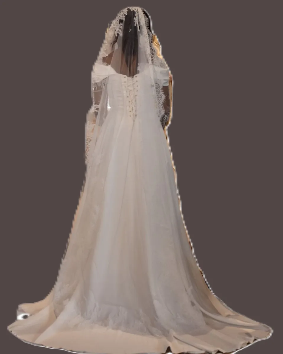 Custom-Made Wedding Dress - Image 3
