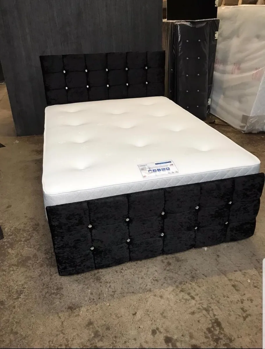 Free Delivery Divan Beds With Footboard - Image 4