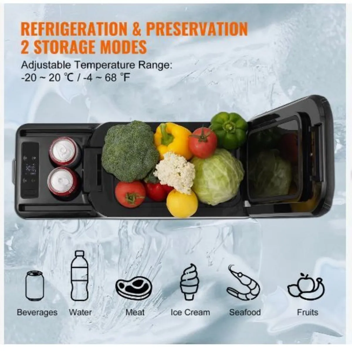Car Refrigerator, 12 Volt Car Armrest Refrigerator - Image 4