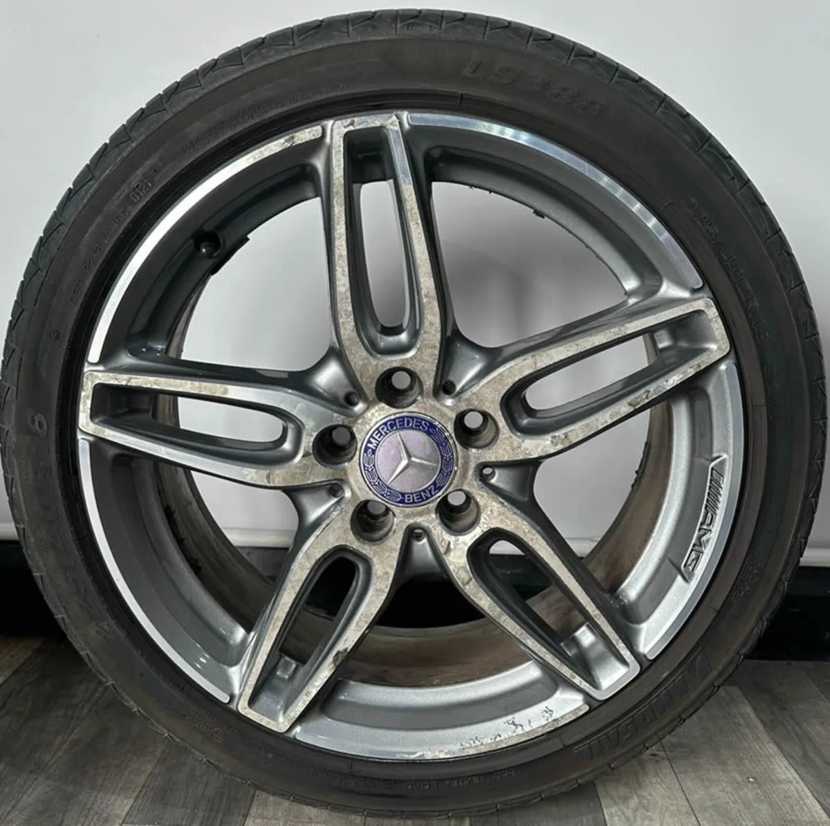 18" Genuine Mercedes A-Class,CLA Alloy Wheels & Ty - Image 2