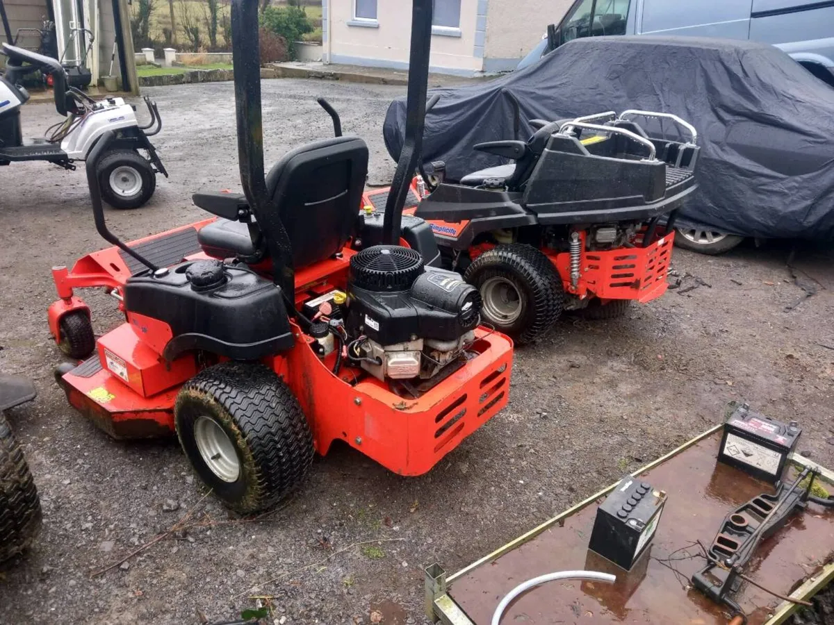 Zero turn transmission repairs - Image 2