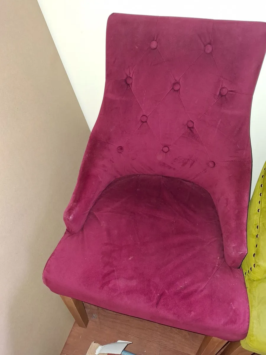Chesterfield kitchen chairs - Image 2