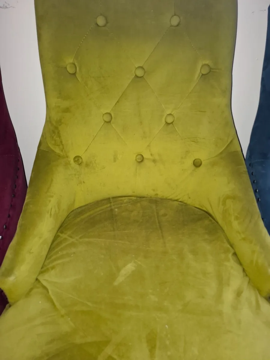Chesterfield kitchen chairs - Image 4