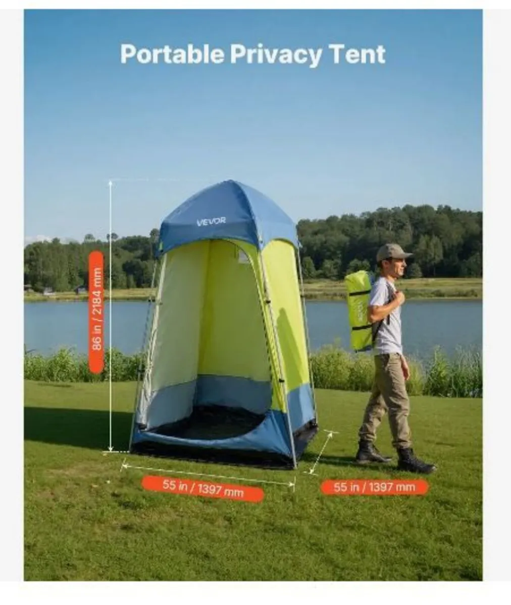 Camping Shower Tent, 1 Room - Image 2