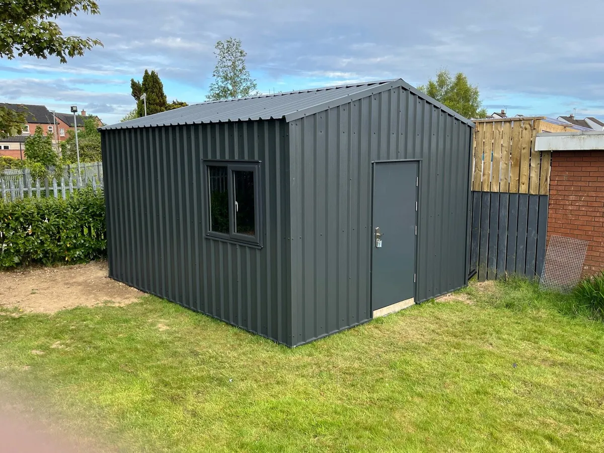 Steel shed - Image 1