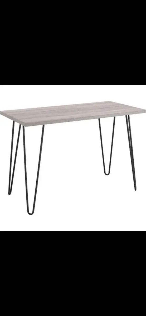 Grey Console / Desk - Image 1