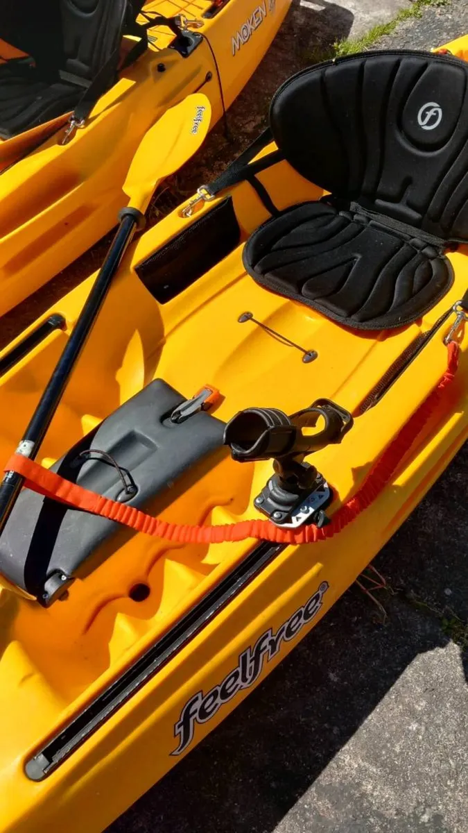 Fishing kayaks 2 kitted out Feelfree Moken 10 lite - Image 3