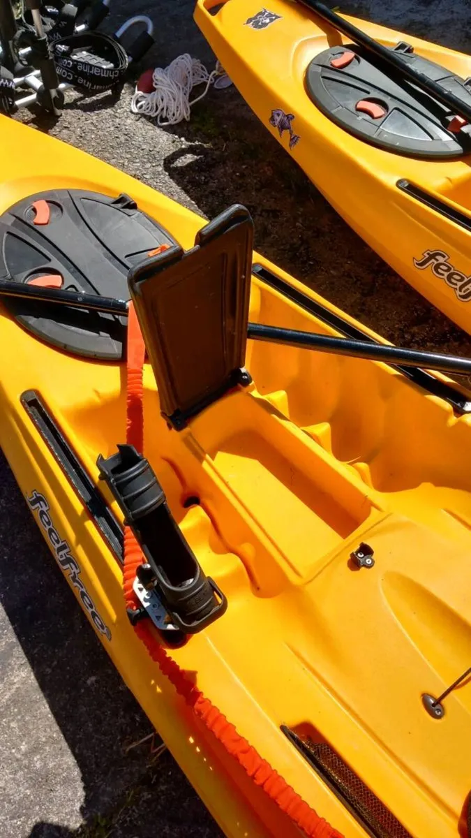 Fishing kayaks 2 kitted out Feelfree Moken 10 lite - Image 1