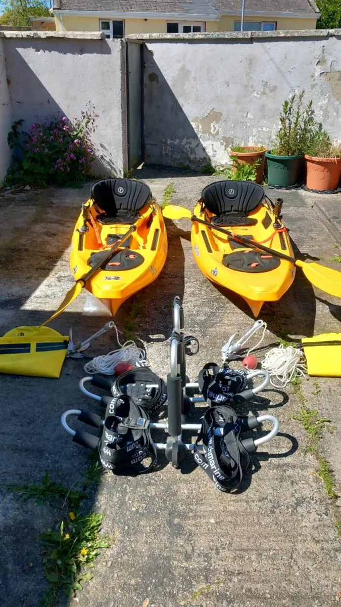 Fishing kayaks 2 kitted out Feelfree Moken 10 lite - Image 1