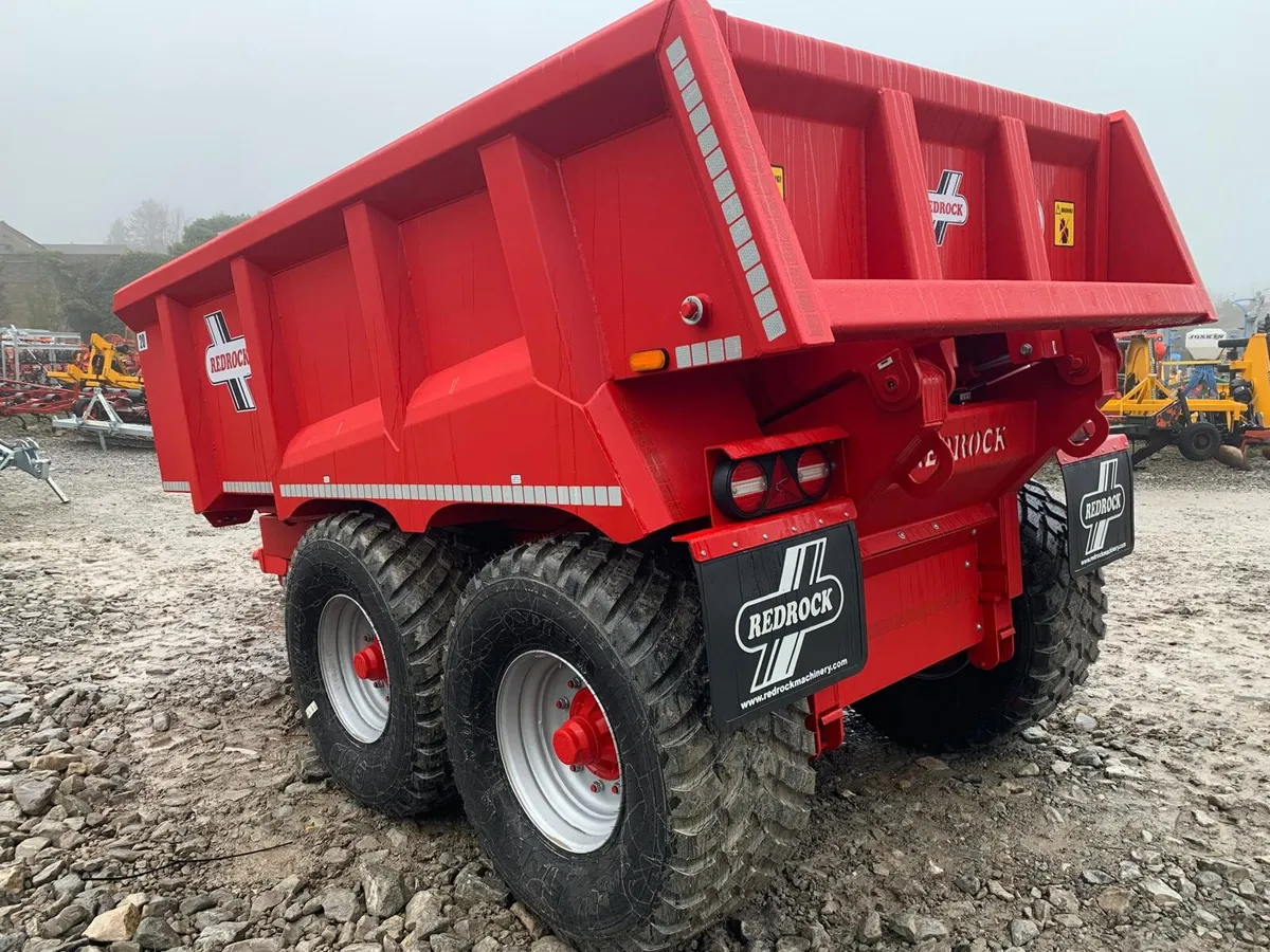 REDROCK 20T DUMP TRAILER ON 560 TYRES - Image 4