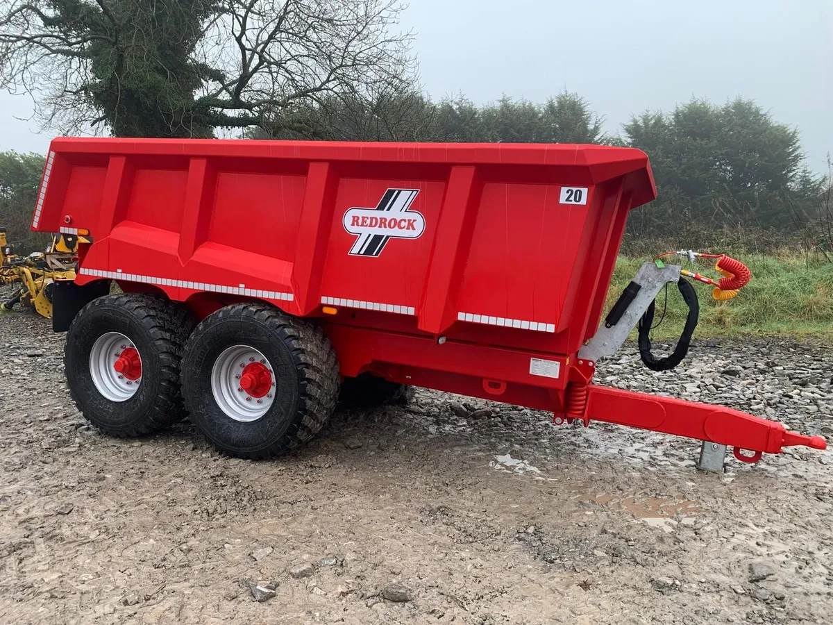 REDROCK 20T DUMP TRAILER ON 560 TYRES - Image 2