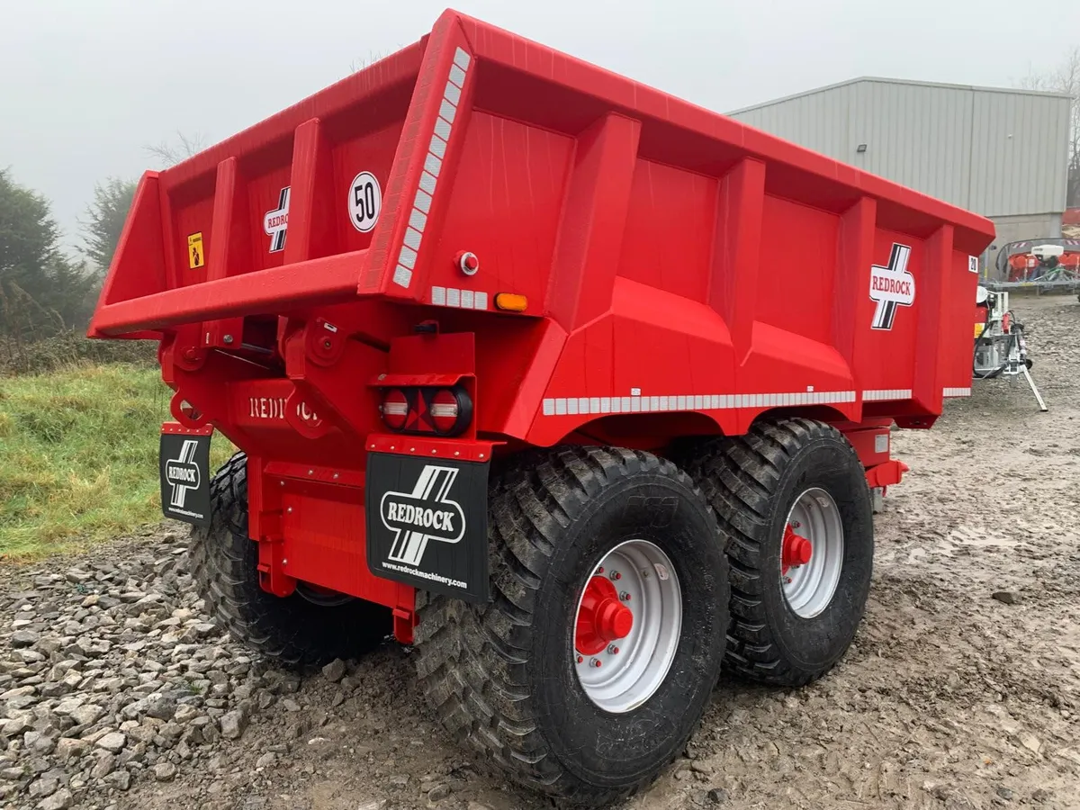 REDROCK 20T DUMP TRAILER ON 560 TYRES - Image 3