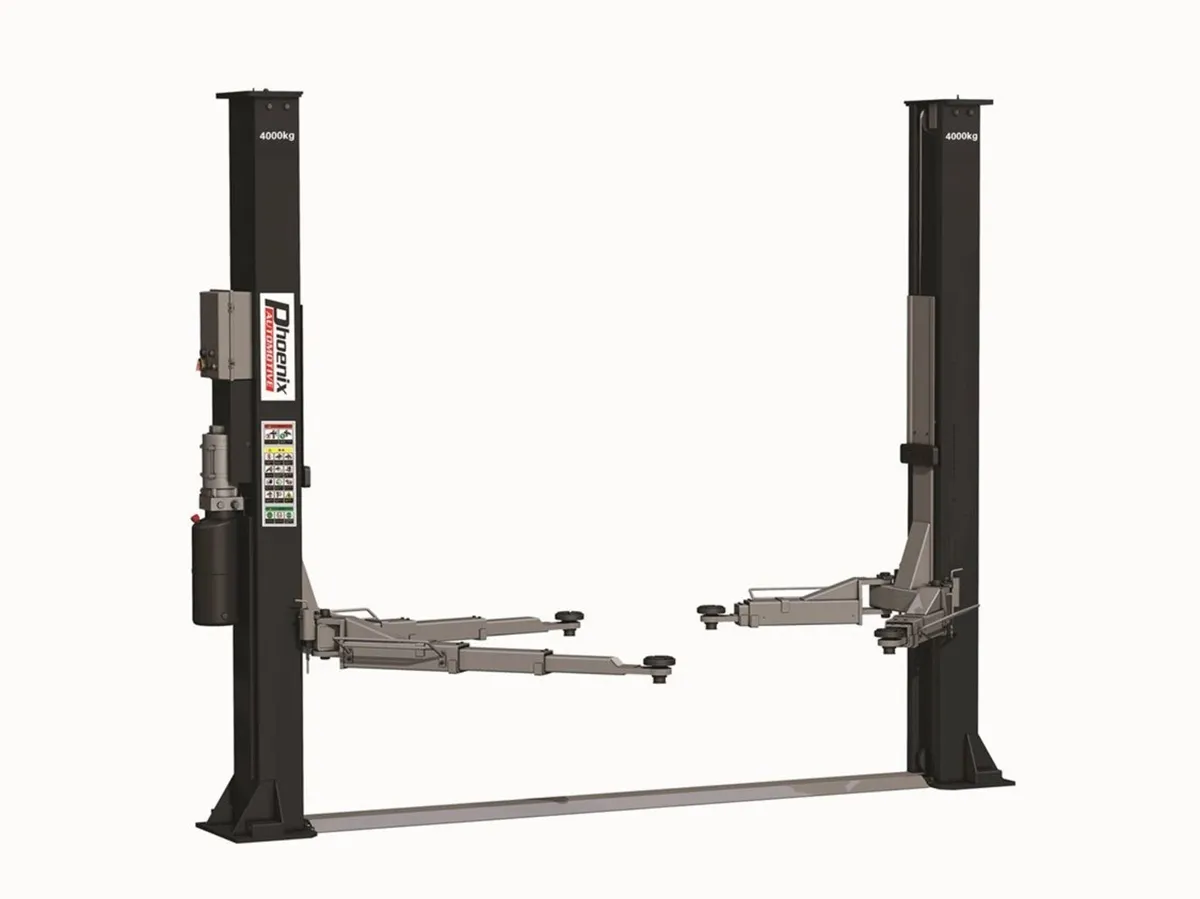 New Phoenix 4 Ton 2 Post Lift with Automatic Lock - Image 1