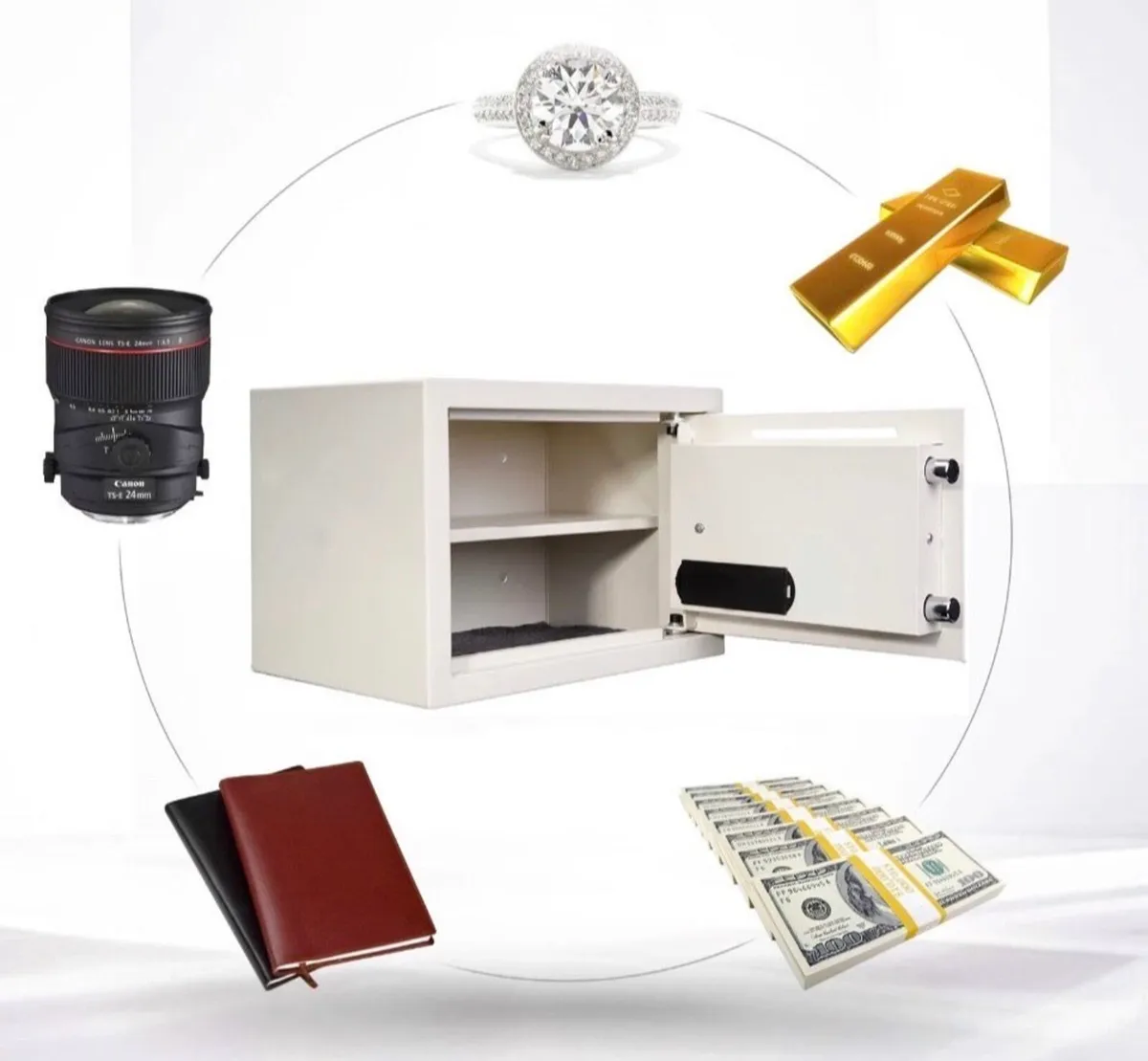 NEW 16L Electronic Safe 25x25x35cm for Home/Office - Image 3