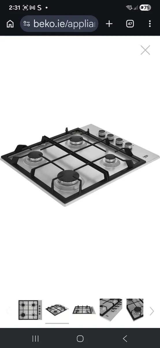 Gas hob - Image 1