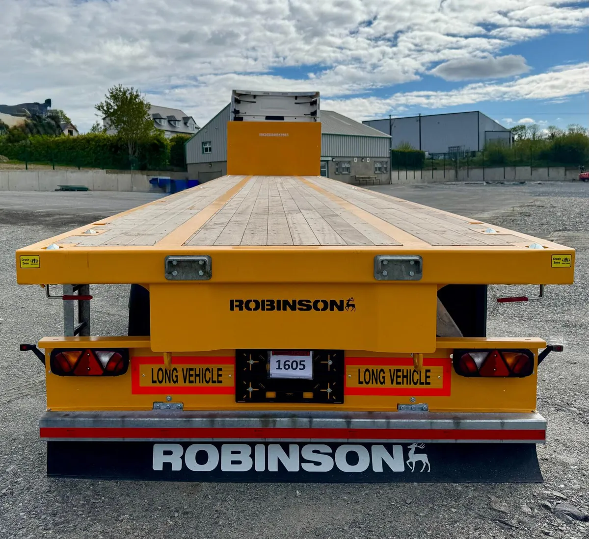 New unused Robinson flat trailer - Image 4