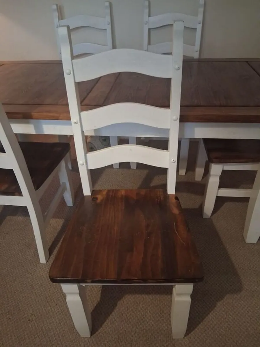 Dining Table & 6 chairs - Image 4