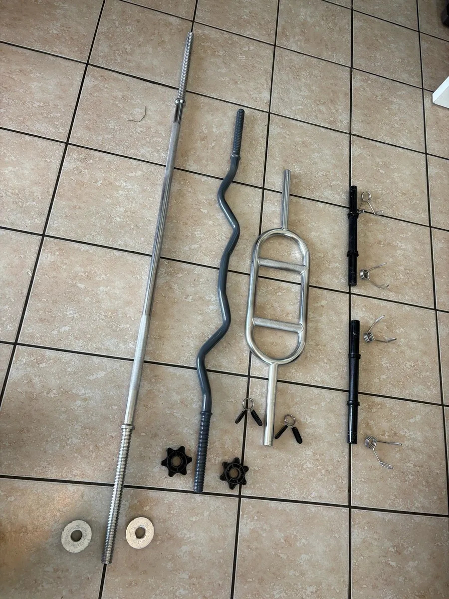 WEIGHTLIFTING BARS FULL COLLECTION..CHEAP!!