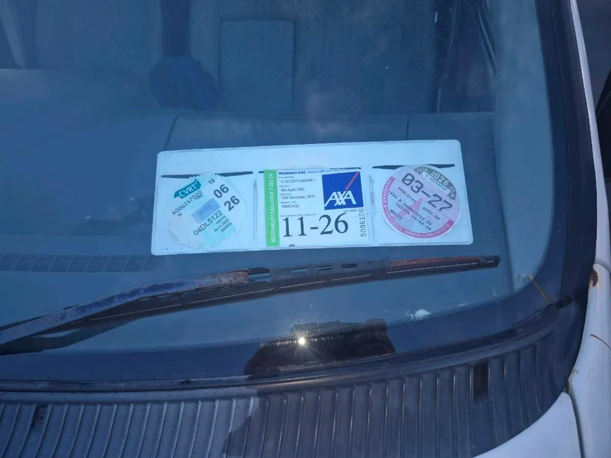 Toyota hiace doe tax 3 27 - Image 3
