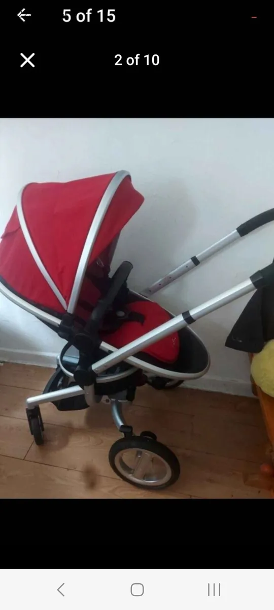 Silver Cross stroller and maxi cosi car seat - Image 2