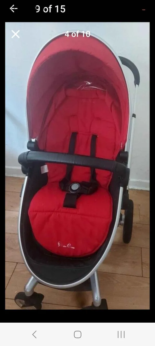 Silver Cross stroller and maxi cosi car seat - Image 3