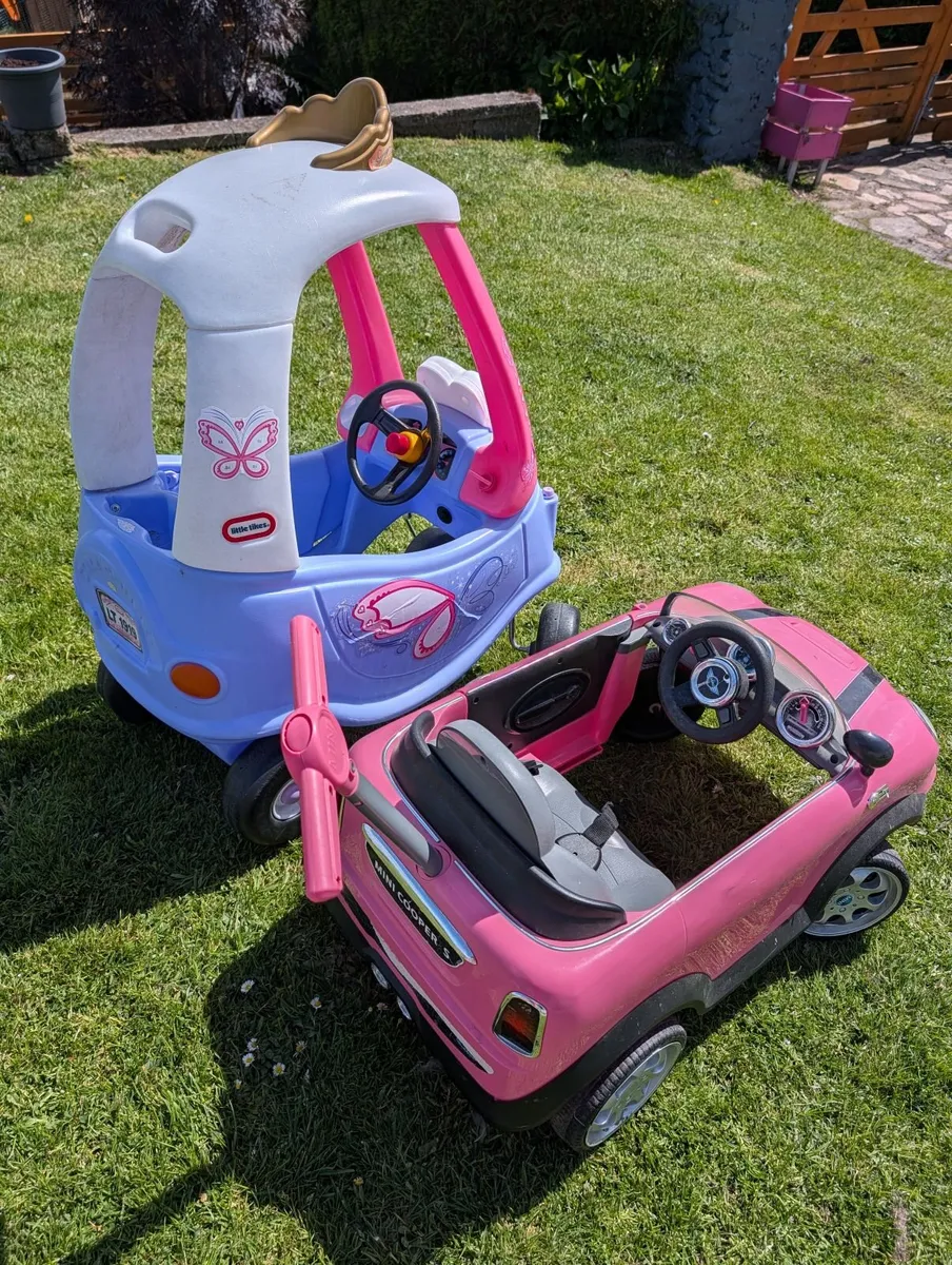Outdoor kids cars - Image 1