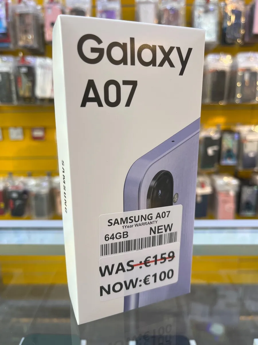 Samsung A07 with 1 year warranty and 64GB - Image 1