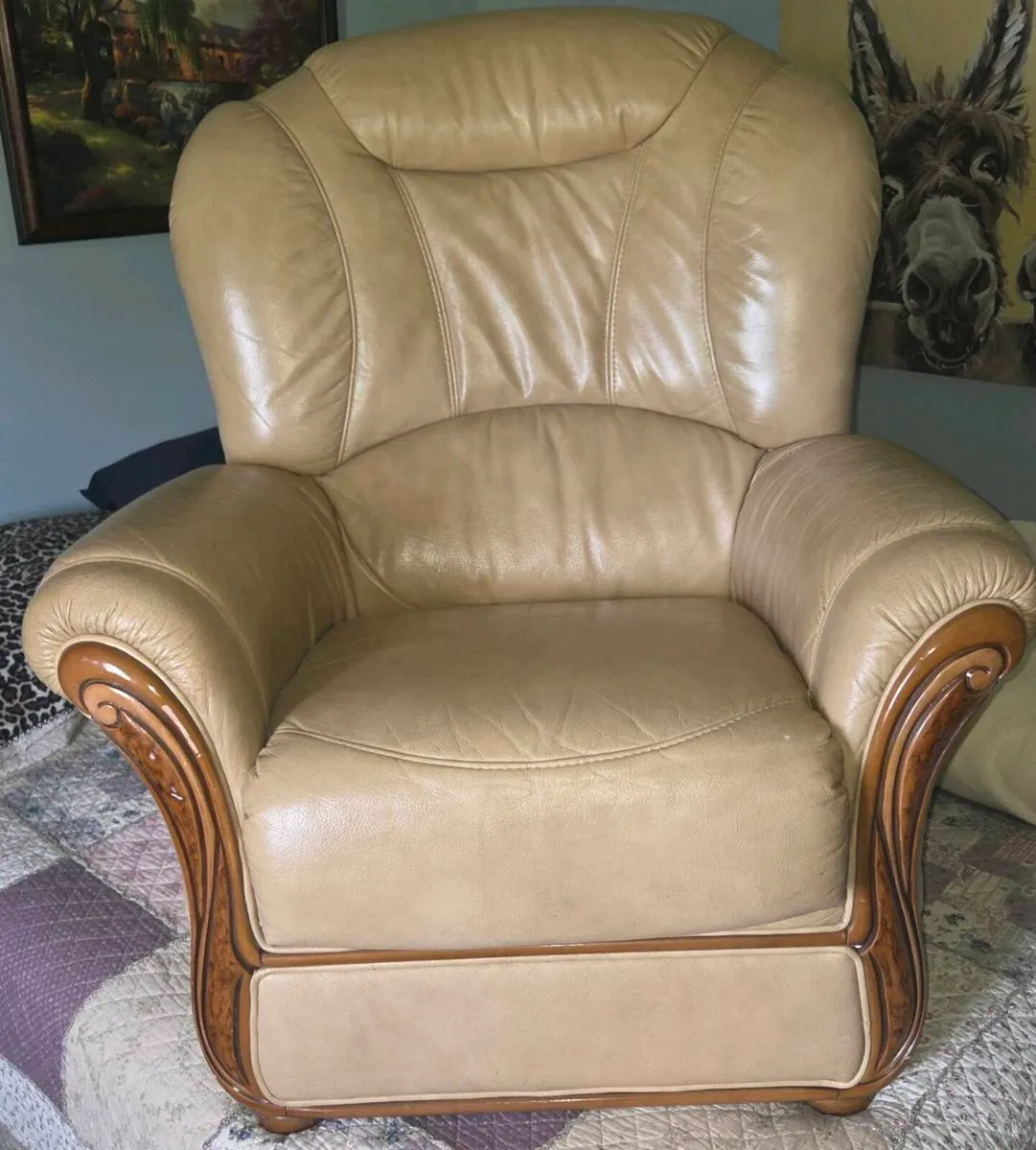 Leather chair - Image 1