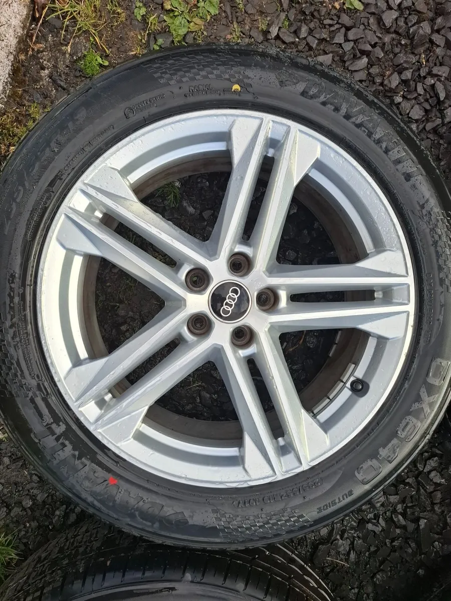 19" Genuine Audi Q5 S Line Alloys with tyres - Image 1