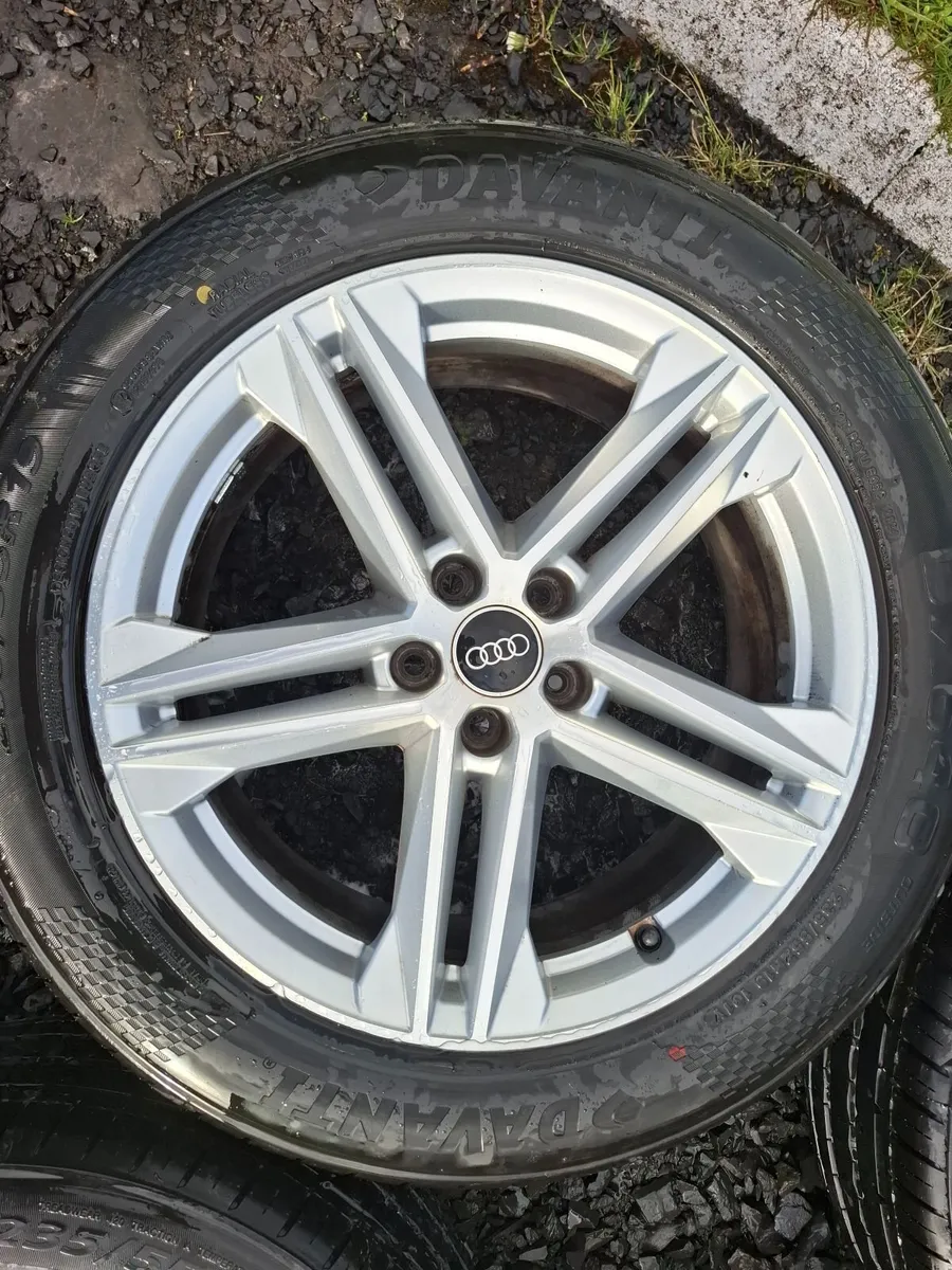 19" Genuine Audi Q5 S Line Alloys with tyres - Image 4