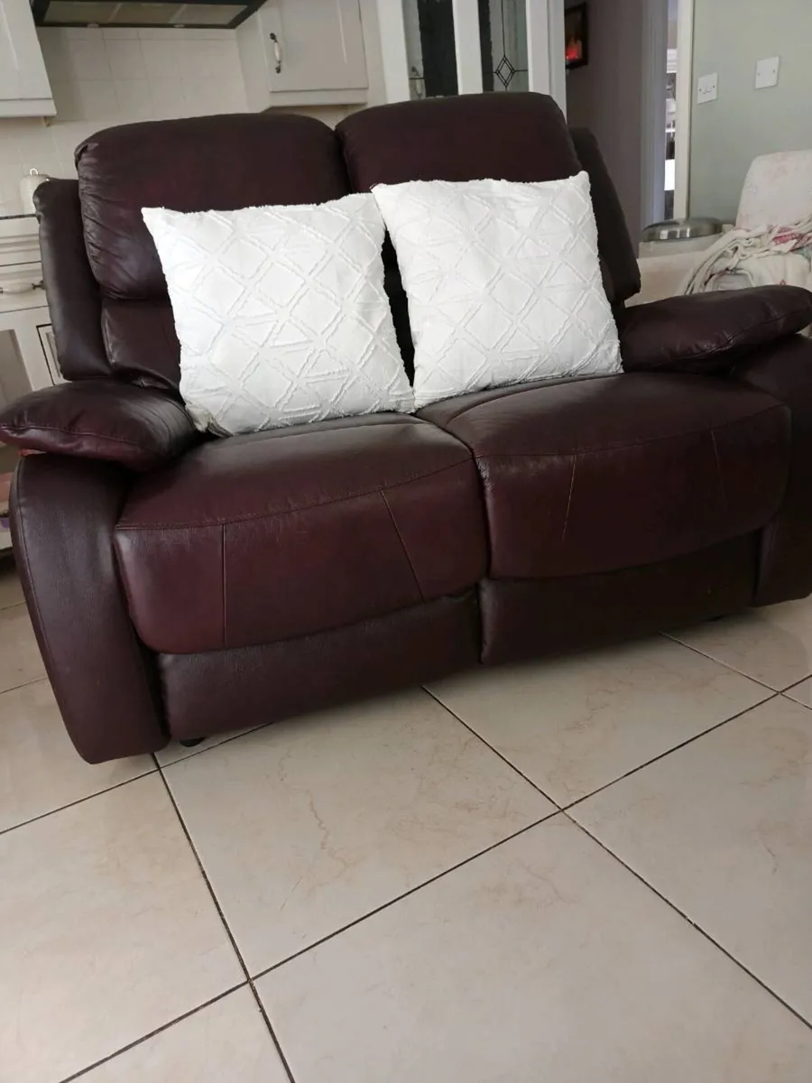Leather sofa - Image 4