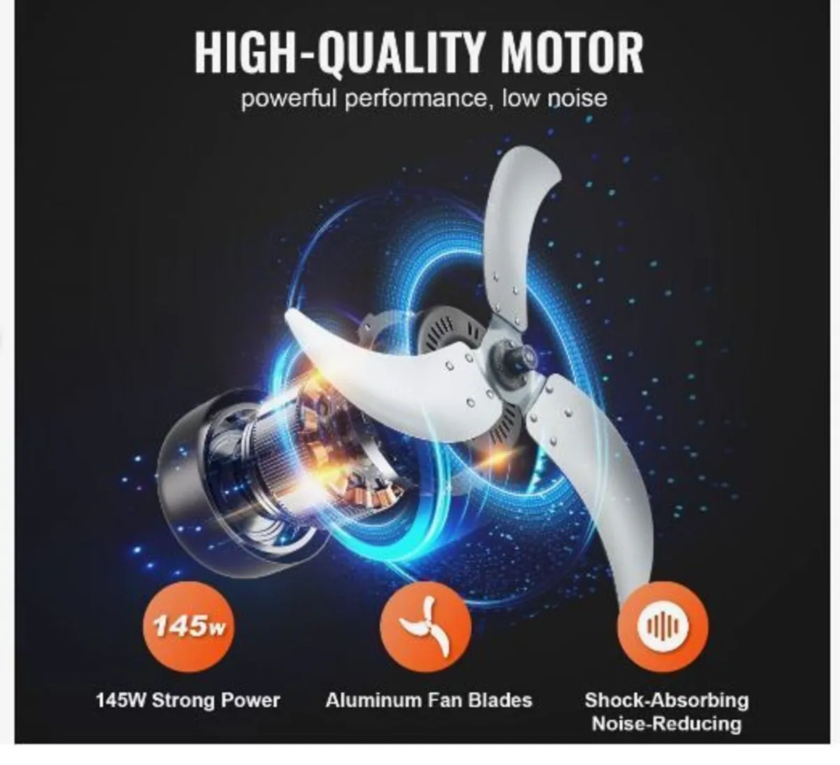 Drum Fan, 24 Inch High Velocity Industrial - Image 3