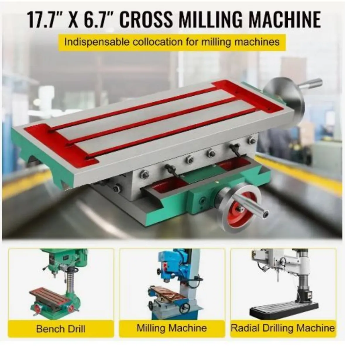 Milling Table 17.7×6.7Inch (450 x 170 mm) - Image 4