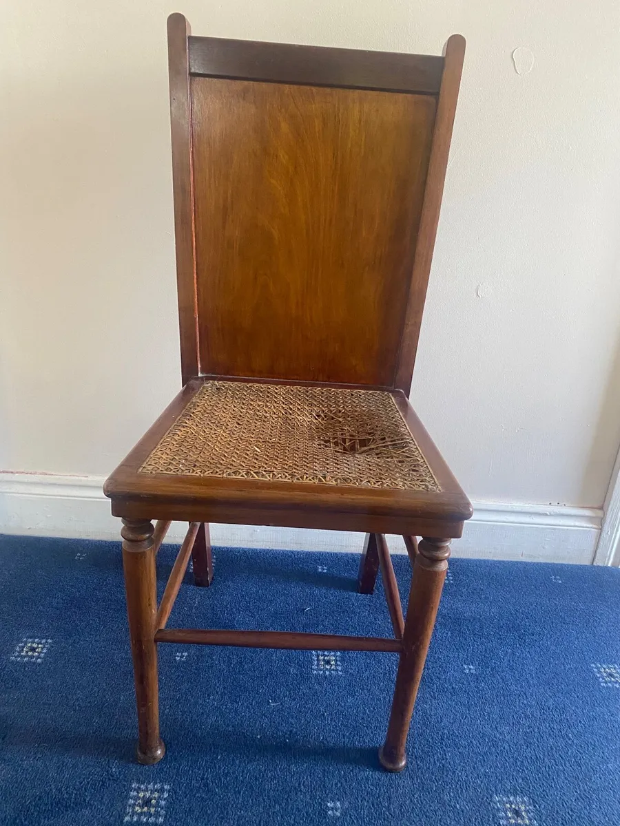 Vintage Bedroom Chair With Built In Trouser Press - Image 1