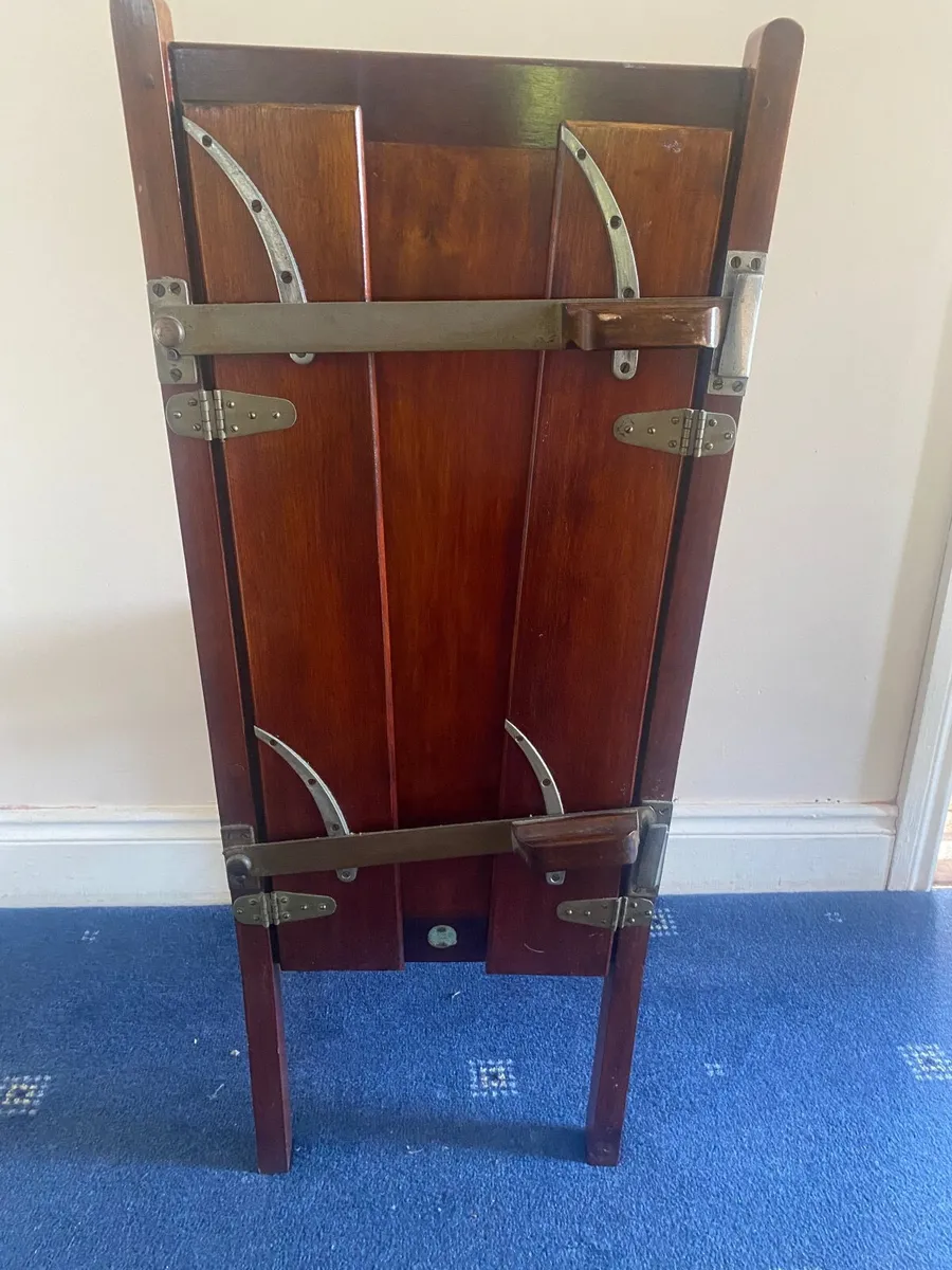 Vintage Bedroom Chair With Built In Trouser Press - Image 2