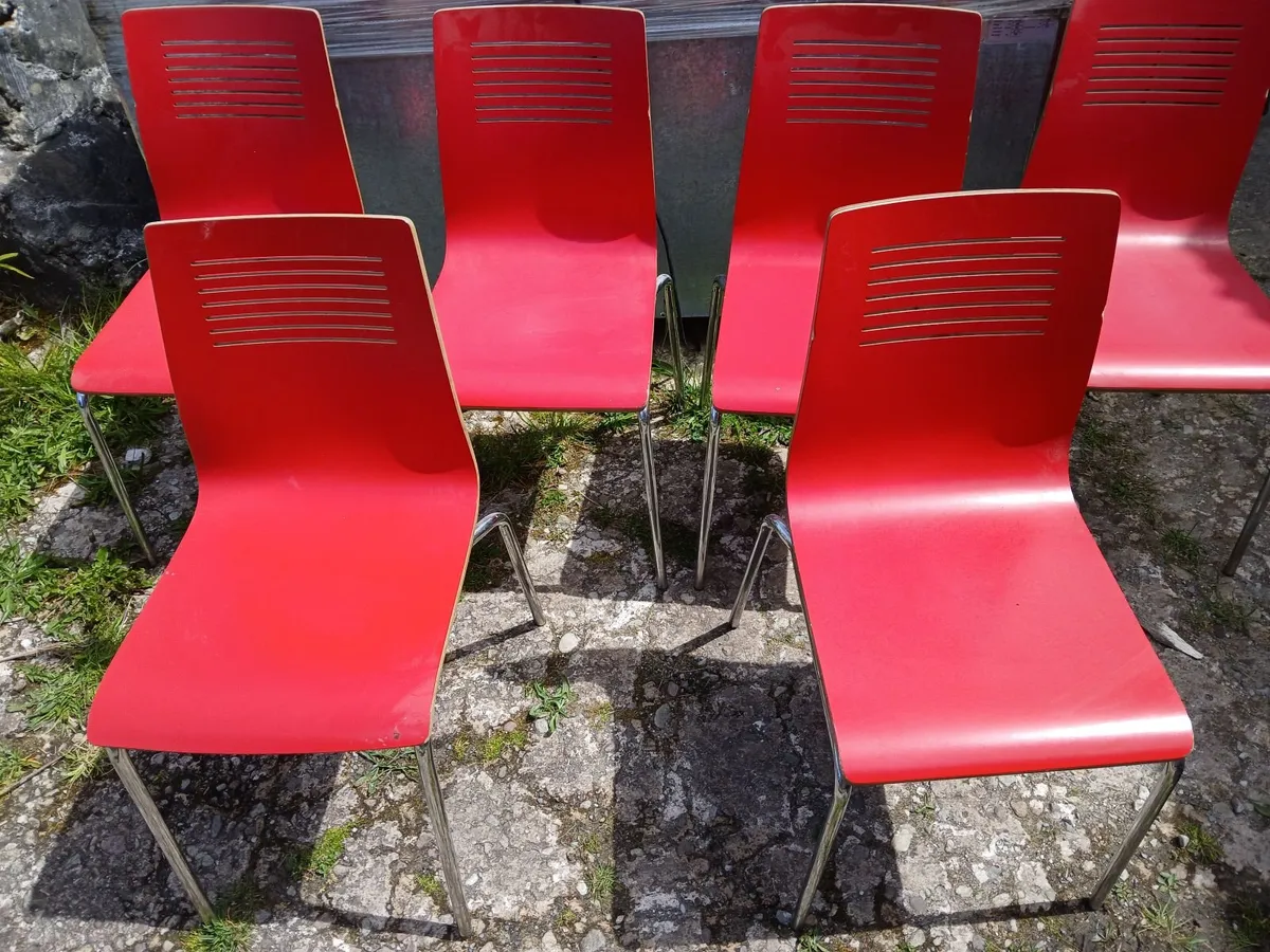 Chairs 💺 💺 💺 💺 💺 💺  lot of (12) delivered - Image 3