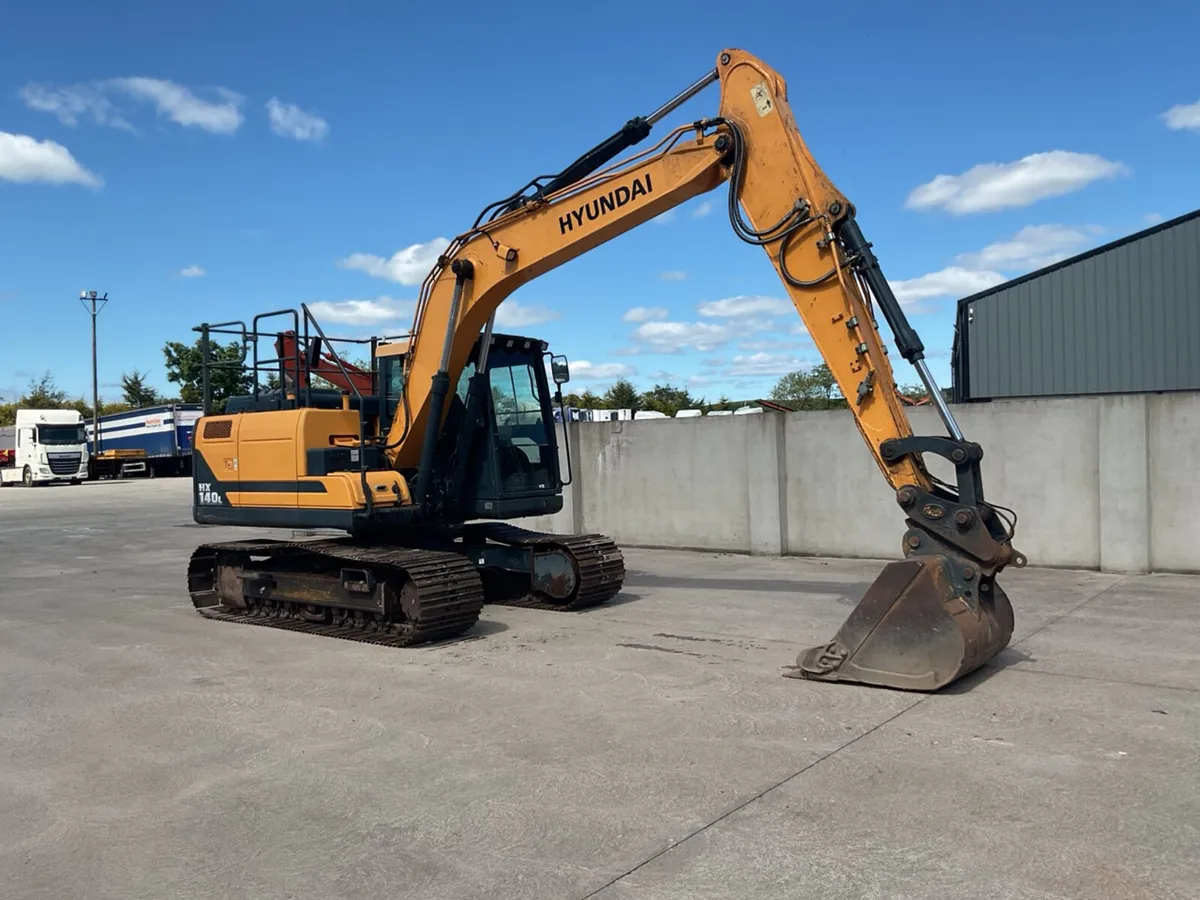2016 Hyundai HX140 L Tracked Excavator - Image 1