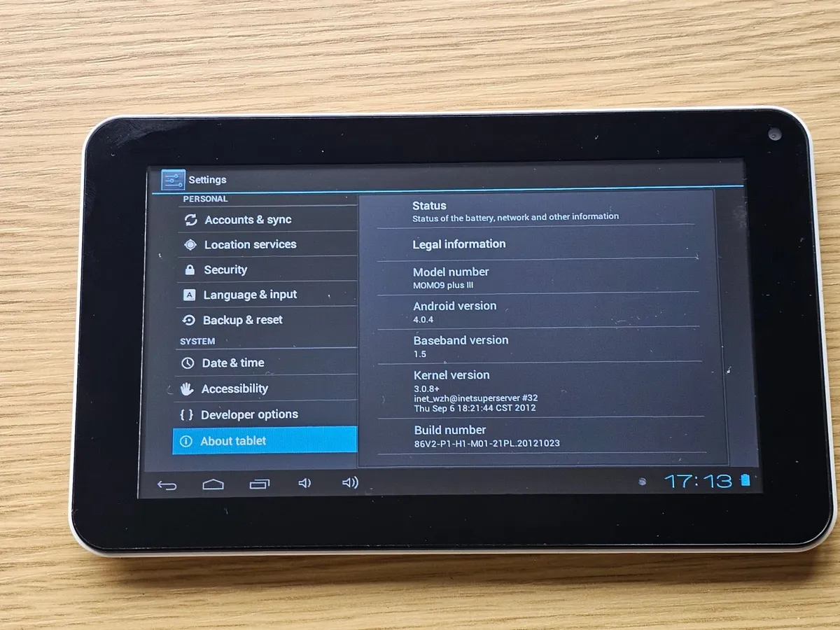 tablet pc not ipad momo 9 - Image 3