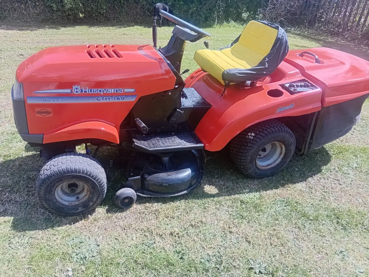 Husquavarna Ride on Mower 160. 17.5HP - Image 2