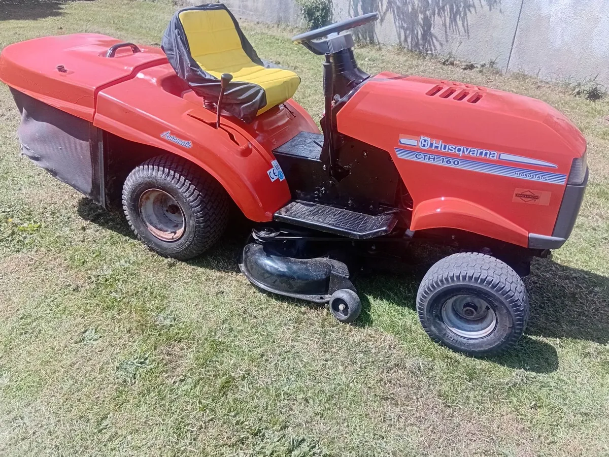 Husquavarna Ride on Mower 160. 17.5HP - Image 3