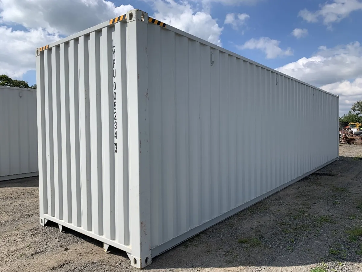 UNRESERVED 40FT STORAGE CONTAINER FOR AUCTION - Image 4