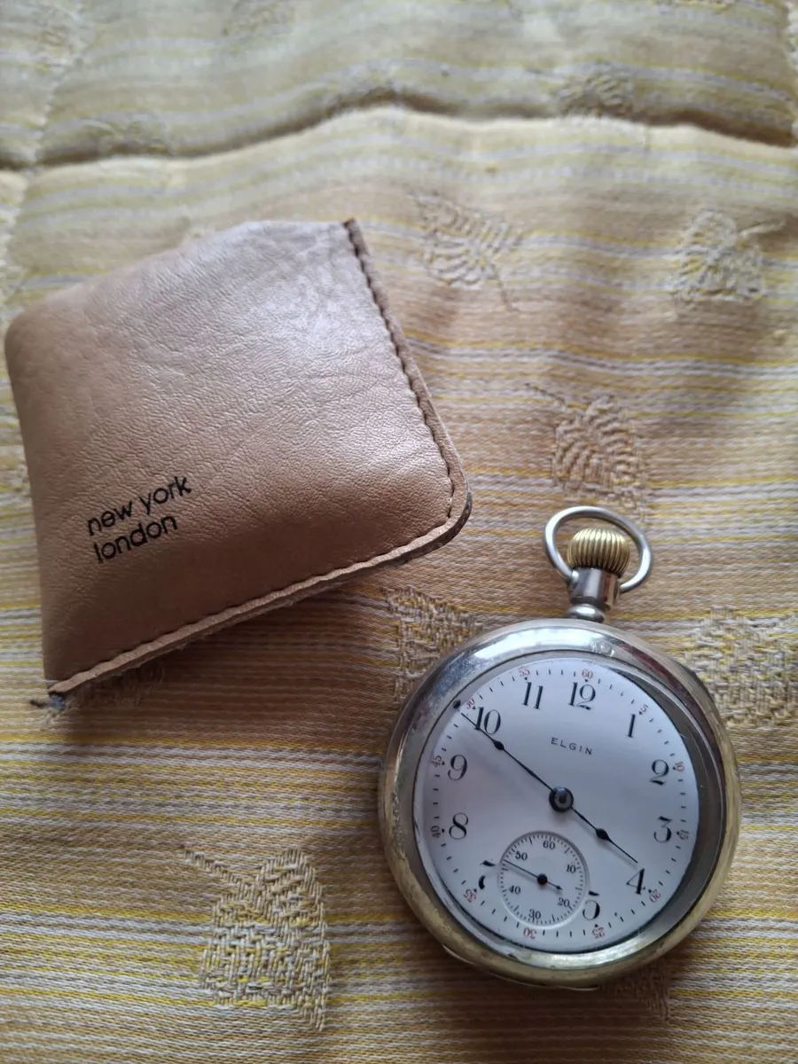 ANTIQUE ELGIN.  POCKET WATCH - Image 1