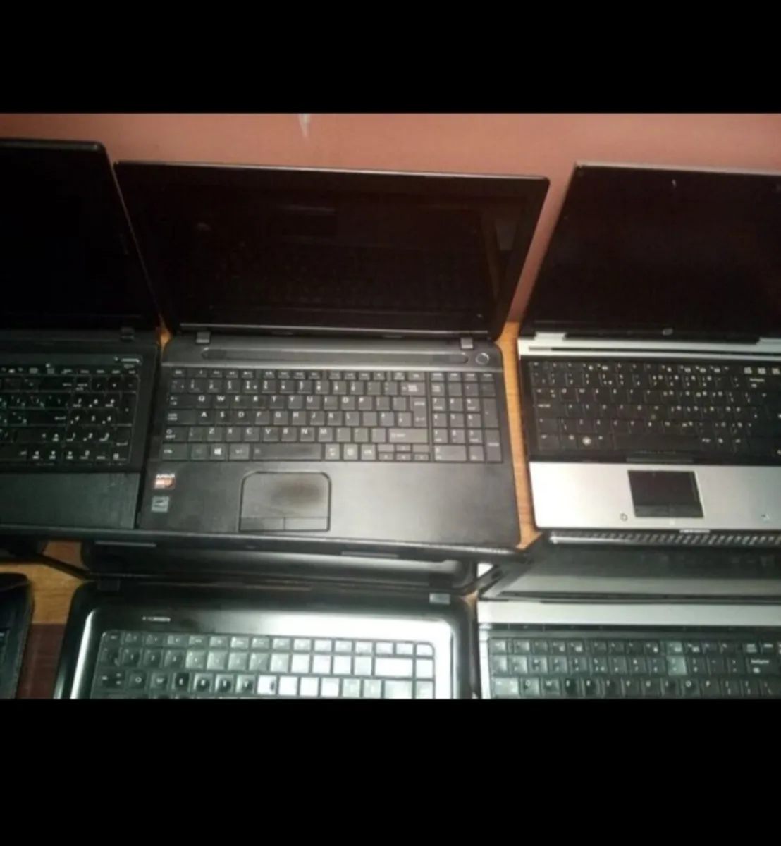 Job lot laptops for parts - Image 1