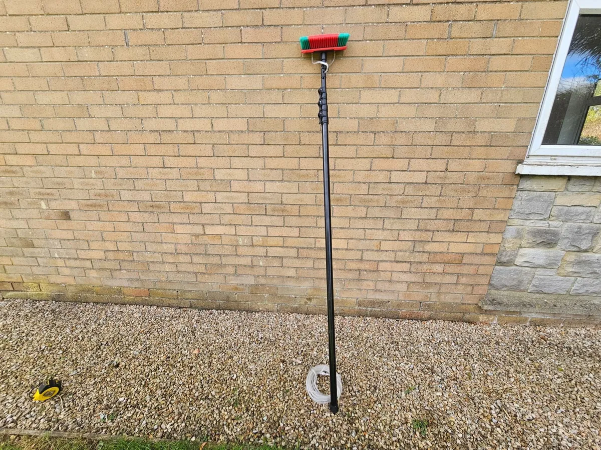 20ft 6m Window Cleaning Brush Telescopic Water Fed - Image 4