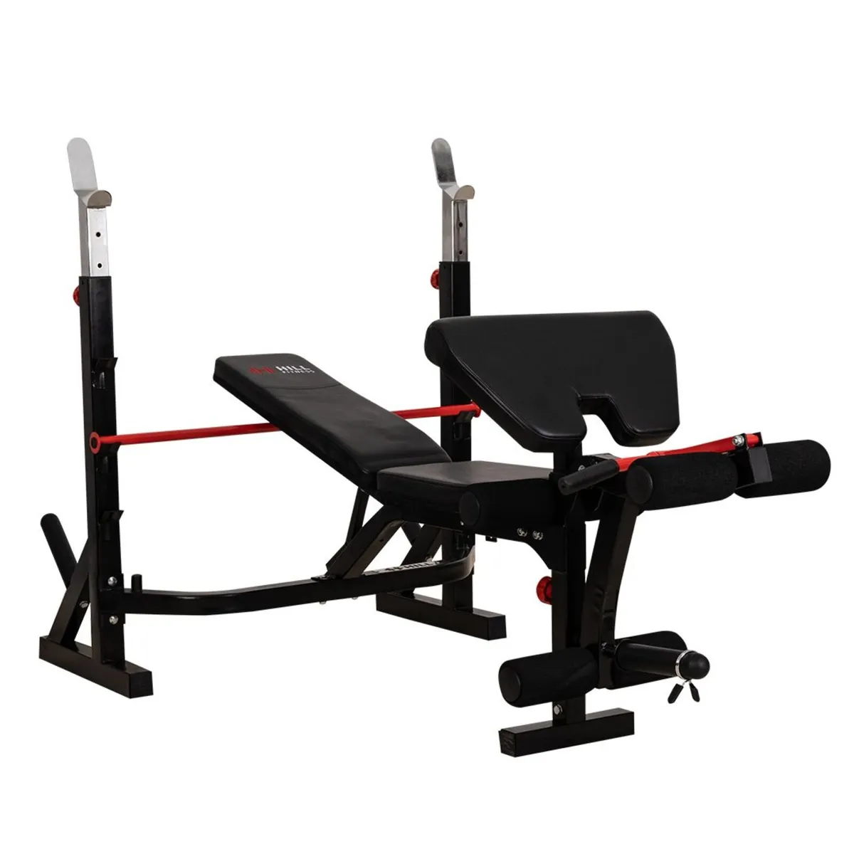 Olympic Weights Bench with Preacher Curl - Gym - Image 2