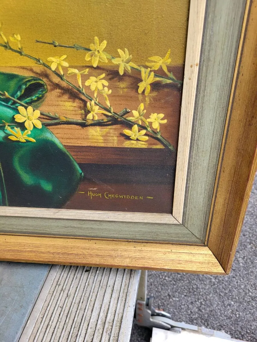 Large original oil painting by Hugh Chegwidden - Image 2