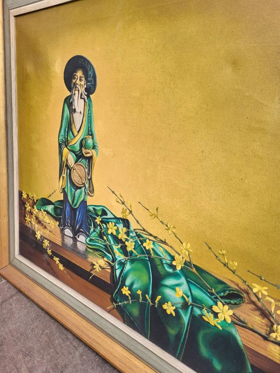 Large original oil painting by Hugh Chegwidden - Image 3
